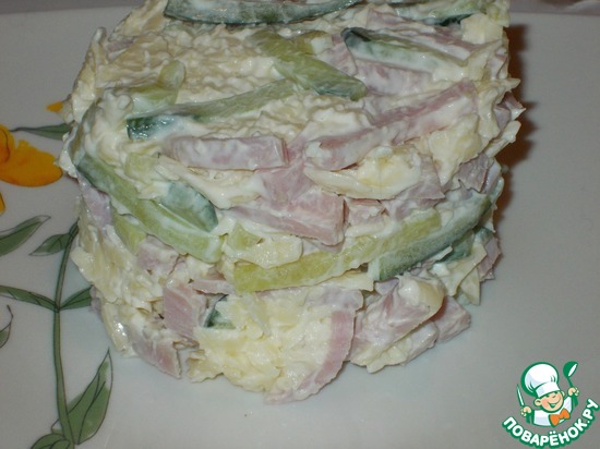 салат нежный