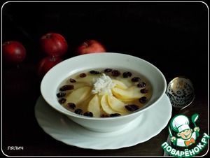 Рецепт Яблочный суп