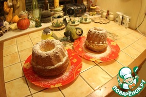 Рецепт Эльзасский рождественский кекс "Кугельхопф"