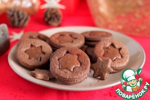 Рецепт Шоколадно-карамельное печенье