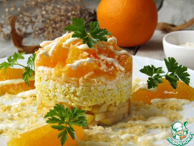 Цитрусовый салат. Салат с яблоком и сыром. Салат с апельсином и зеленью. Салат дипломат. Салат с апельсинами и яйцом.