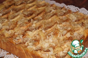 Рецепт Яблочный пирог на сметане