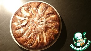 Рецепт Пирог яблочный "Осенняя тоскана"