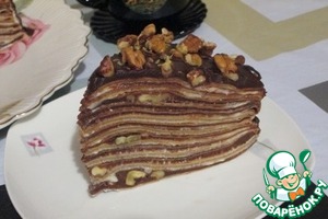 Рецепт Блинный торт "Правнук Наполеона"