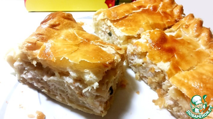 Слоеный пирог с мясом и грибами: рецепт приготовления и полезные советы