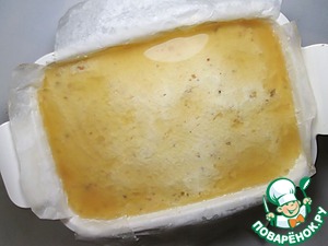 Закусочный торт Слоеный сыр Желатин
