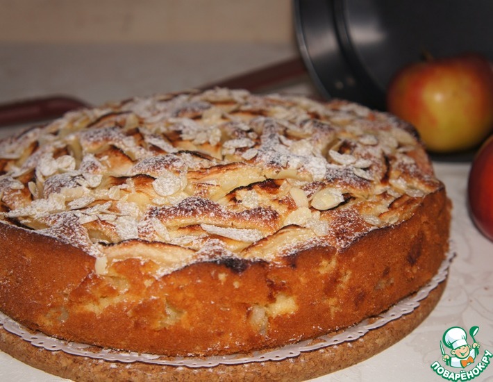Рецепт: Яблочный пирог от бабушки Эммы