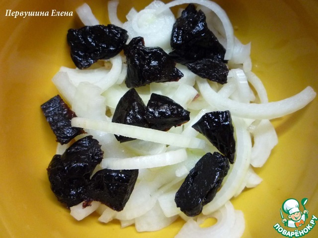 Рецепт чеснок с черносливом