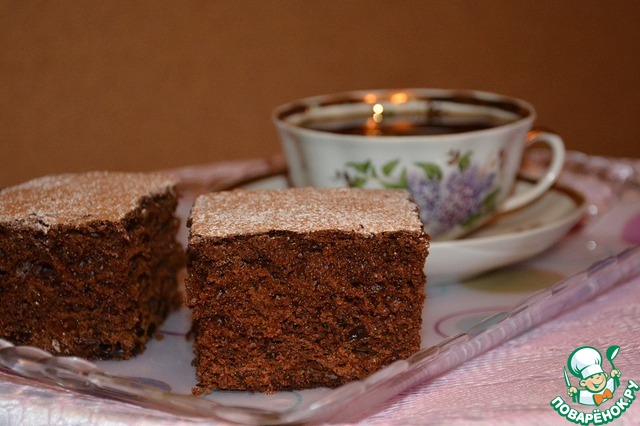 Как приготовить коврижку с изюмом