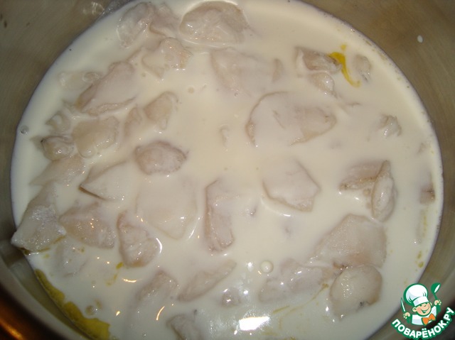 Щечки судака "Сливочные" – кулинарный рецепт