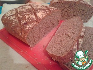 Рецепт Хлеб пшенично-ржаной на закваске