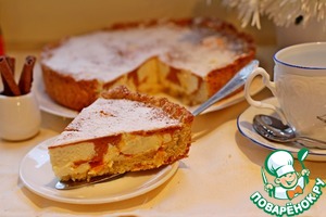 Рецепт Тыквенно-творожной тарт
