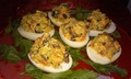 Фаршированные яйца "Гурман" с сушеными грибами