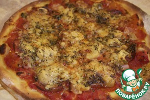 Рецепт Настоящая итальянская пицца