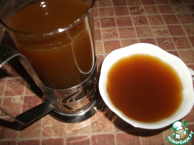 Оживляющий чайный напиток "Восточная сказка" – кулинарный рецепт