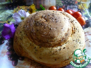 Рецепт Хлеб с вялеными помидорами