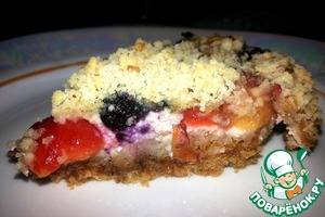 Рецепт Творожный пирог с ягодами