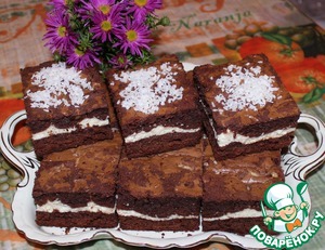 Рецепт Шоколадно-творожное печенье