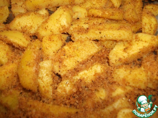 Картошка по деревенски по рецепту larik_malasha https://www.povarenok.ru/recipes/show/46837/