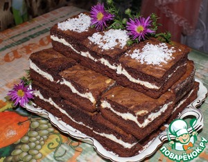 Творожное печенье с какао - пошаговый рецепт с фото