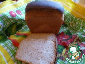 Рецепт Белый хлеб для бутербродов