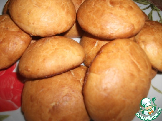 Творожные булочки "Нежные пушистики" по рецепту mtata https://www.povarenok.ru/recipes/show/96306/