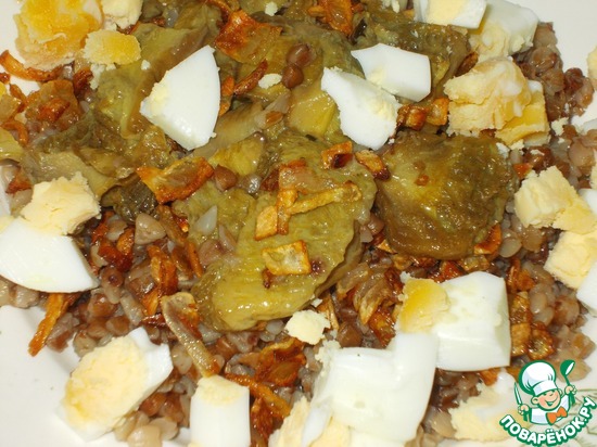 гречка с грибами