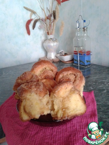 тыквенные булочки с коричневым сахаром