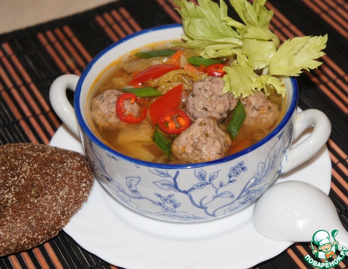 Суп с фрикадельками и капустой рецепт с фото, как приготовить на webmaster-korolev.ru