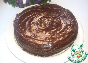 Рецепт Шоколадный торт-пирожное "Коньячный трюфель" (в мультиварке)
