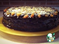 Торт Зебра с черносливом и манным кремом ингредиенты
