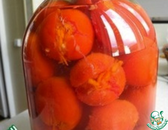 Рецепт: Фаршированные помидоры Остренькие
