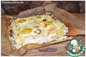 Рецепт Картофельная запеканка с яйцами "Буланжер"