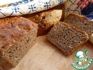 Рецепт Ароматный ржаной хлеб на закваске