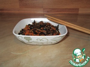 Рецепт Салат из древесных грибов по-восточному