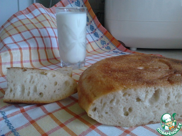 Белый хлеб из дрожжевого теста – кулинарный рецепт