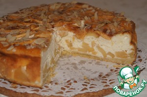 Рецепт Яблочный пирог с творожным суфле