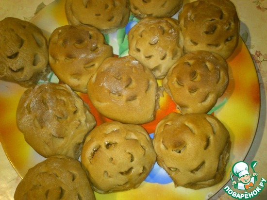 булочки шоколадные шишки по рецепту Светочки diana1616