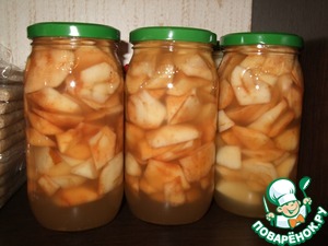 Рецепт Медовые яблочки