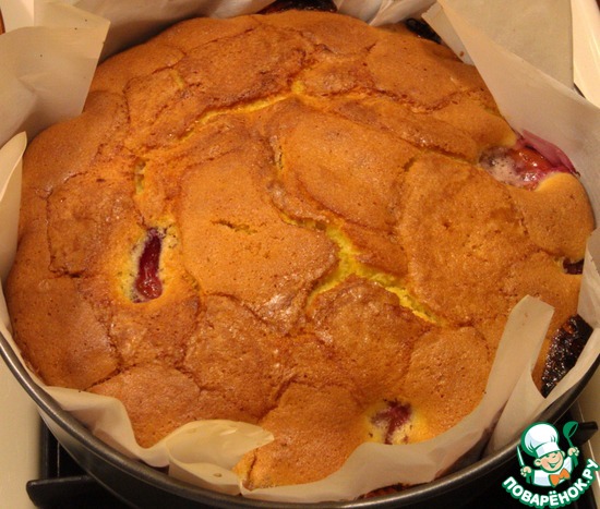 Сливовый пирог из газеты "New York Times"