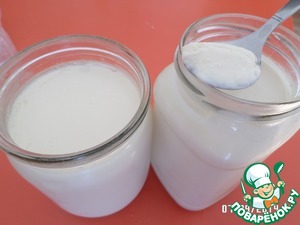 Рецепт Йогурт из топленого молока
