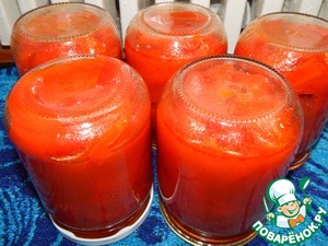 Рецепт Маринованый перец в томатном соусе