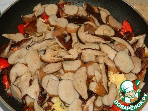 Жареная свинина с грибами пошаговый рецепт с фото