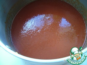 Быстрое томатное пюре на заморозку 