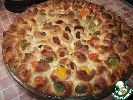 Пирог "Самоцветы" по рецепту Амишка09 https://www.povarenok.ru/recipes/show/89256/