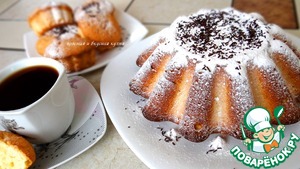 Рецепт Твороженно-ванильный кекс и кексики