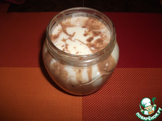 Десерт "Буренка" по рецепту diana1616 https://www.povarenok.ru/recipes/show/71585/