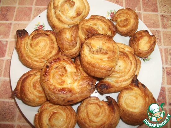 Фрикадельки со слоеным тестом на шпажках по рецепту lili-8888 https://www.povarenok.ru/recipes/show/89761/