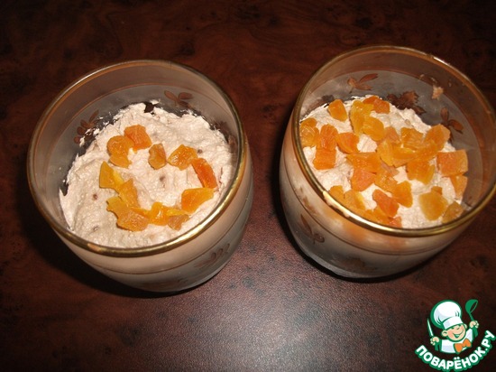 Творожный десерт с белым шоколадом по рецепту Ирушенька https://www.povarenok.ru/recipes/show/94415