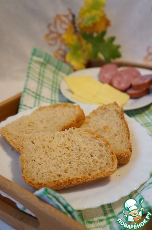 Рецепт Горячий овсяный хлеб
